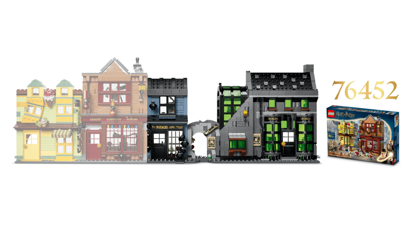 Knockturn Alley Wizarding Shops 76471, Lego Harry Potter