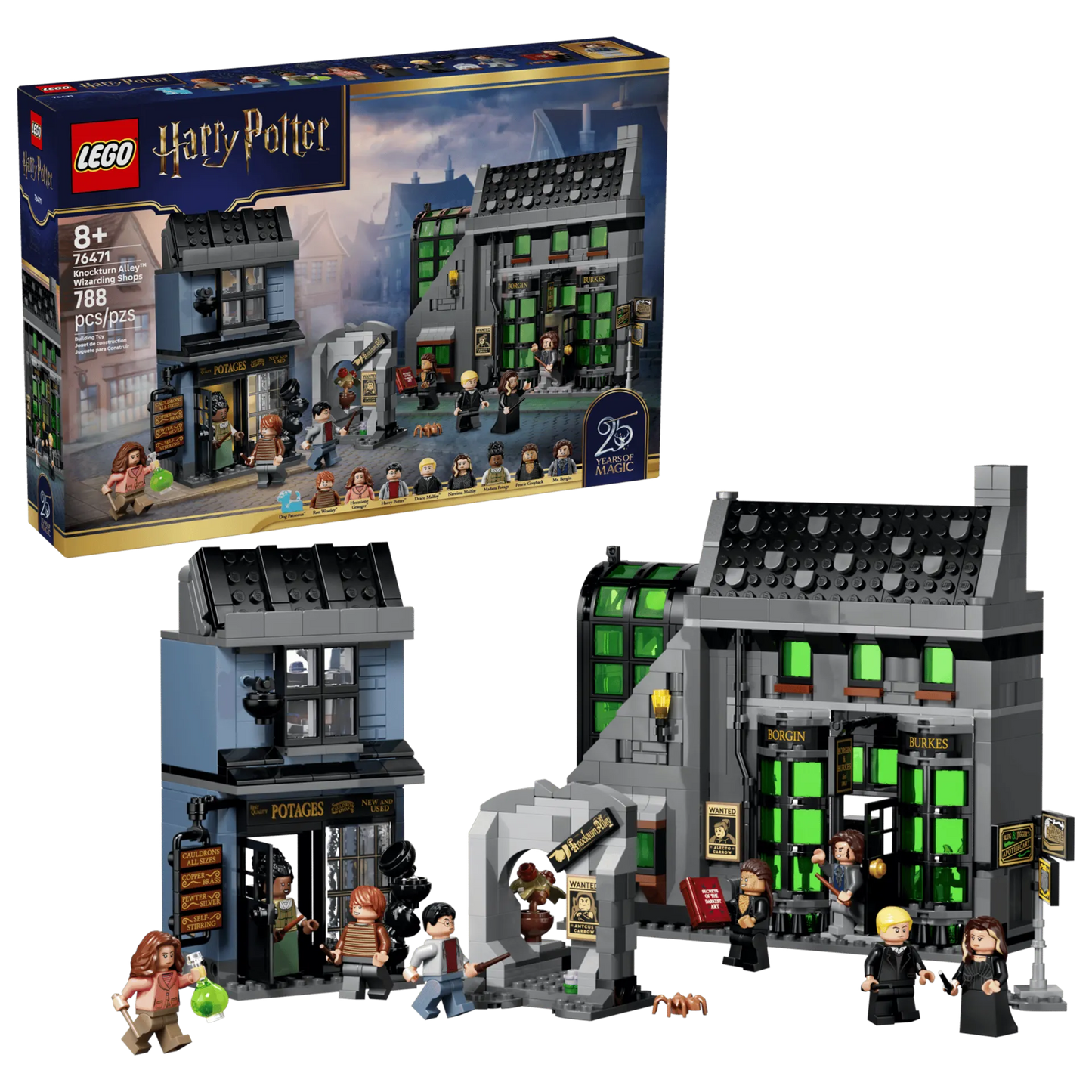 Knockturn Alley Wizarding Shops 76471, Lego Harry Potter