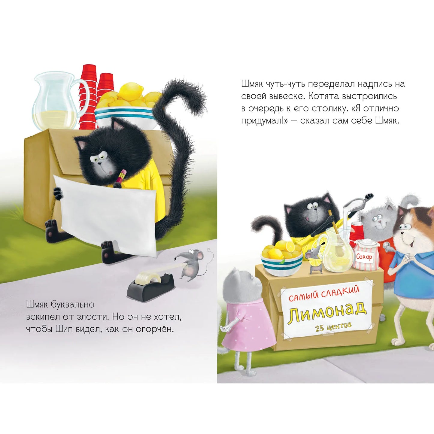 Котенок Шмяк И Сырник Большая Книга Приключений