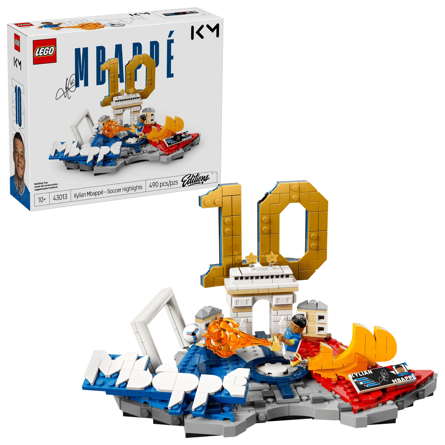 Kylian Mbappé – Soccer Highlights 43013, Lego Editions