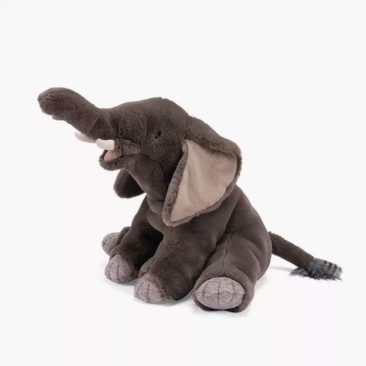 Large plush elephant: Tout autour du monde, Moulin Roty