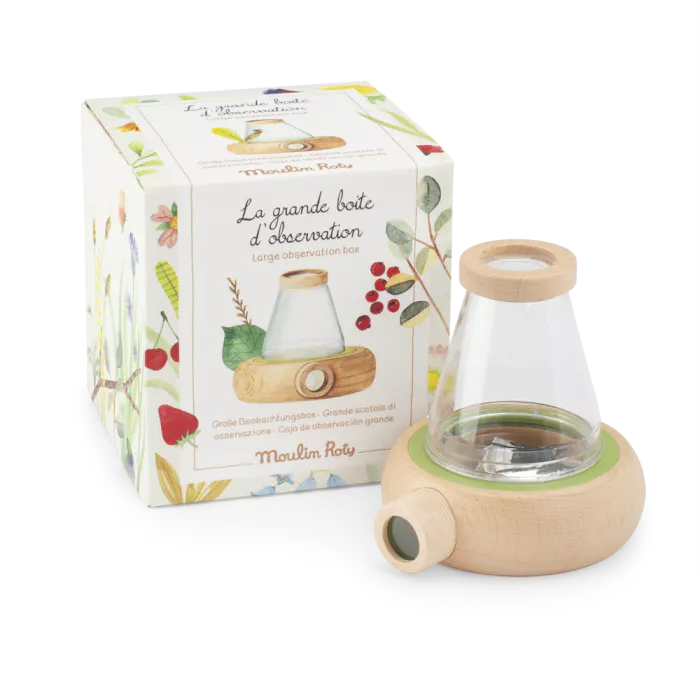 Large observation box: Le Jardin du Moulin, Moulin Roty