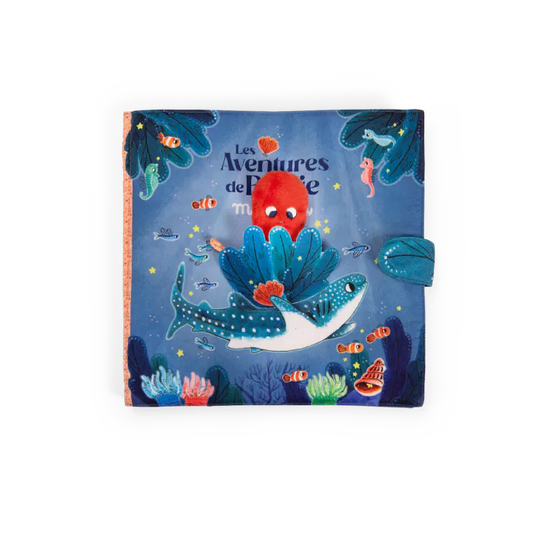 Large textile activity book: Les Aventures de Paulie, Moulin Roty