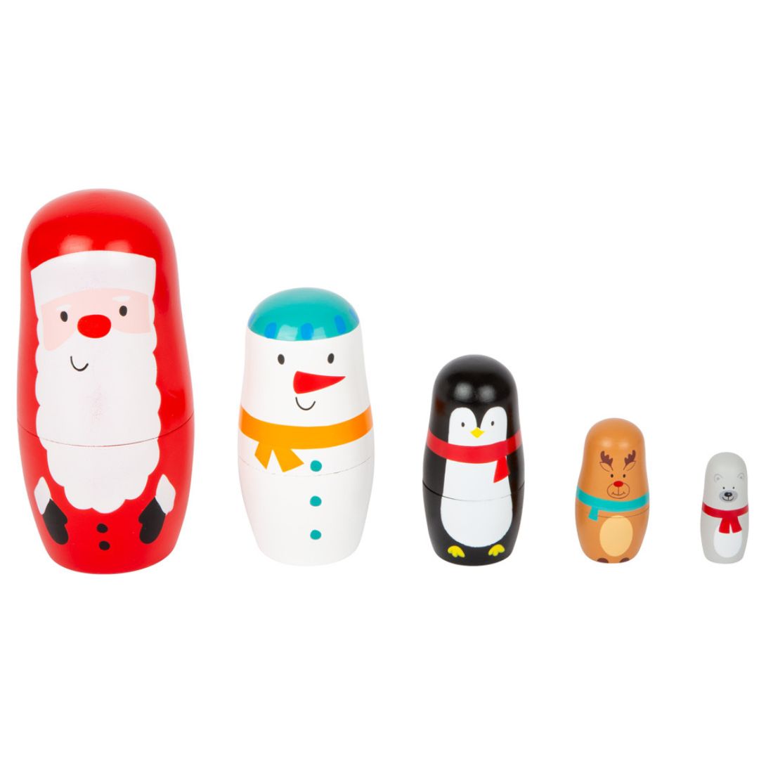 Christmas Russian Nesting Dolls