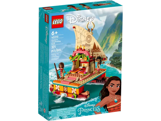 LEGO® ǀ Disney Moana’s Wayfinding Boat 43210