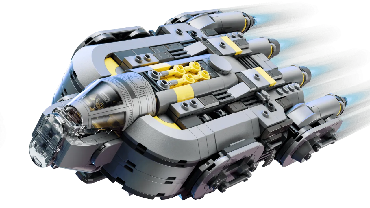 Anzellan Starship, Lego Star Wars Collection 701 Pieces, 75445