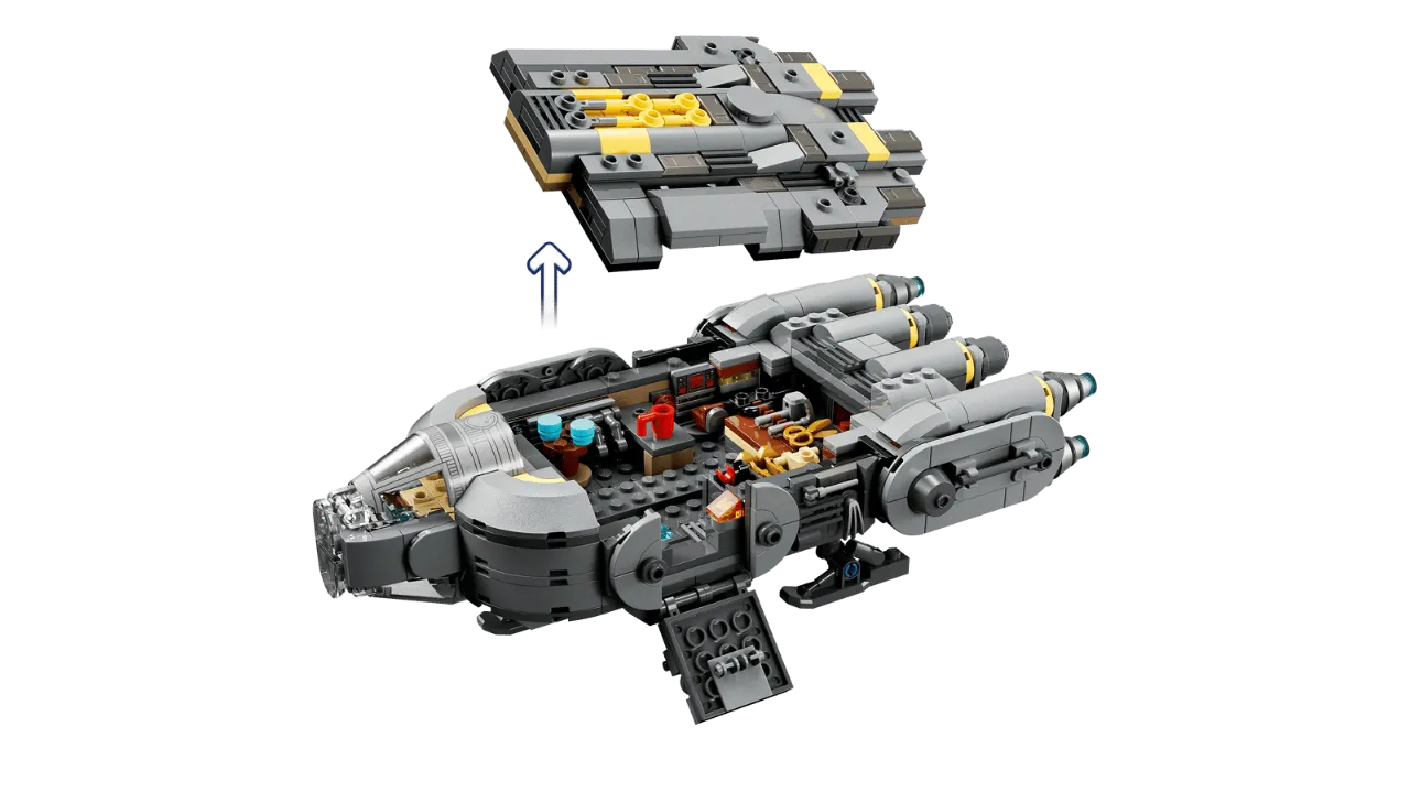 Anzellan Starship, Lego Star Wars Collection 701 Pieces, 75445