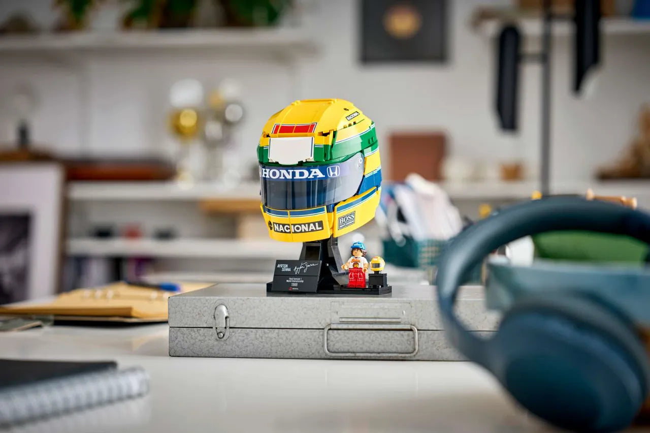 Ayrton Senna Helmet, Lego Editions Collection 931 Pieces, 43024