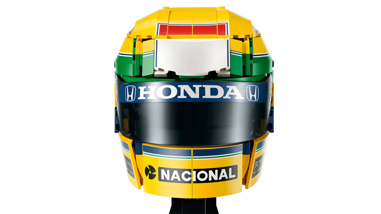 Ayrton Senna Helmet, Lego Editions Collection 931 Pieces, 43024