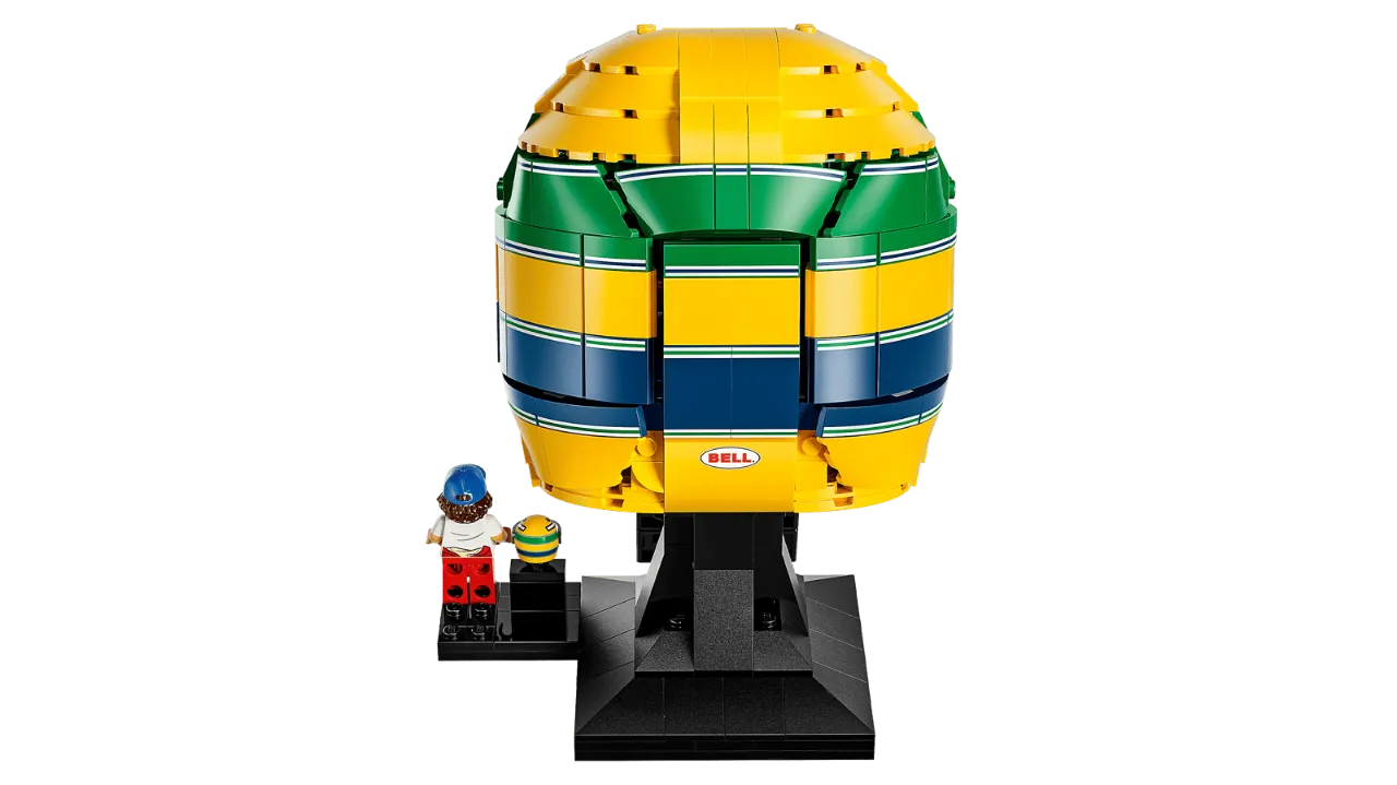 Ayrton Senna Helmet, Lego Editions Collection 931 Pieces, 43024