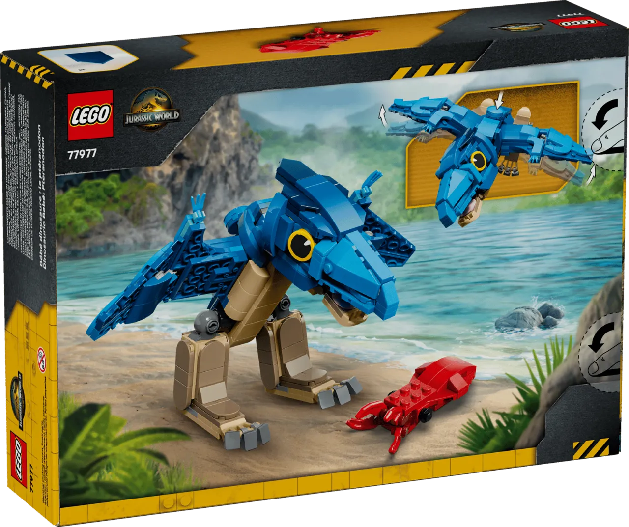 Baby Dinosaur: Pteranodon, Lego Jurassic World Collection 373 Pieces, 77977