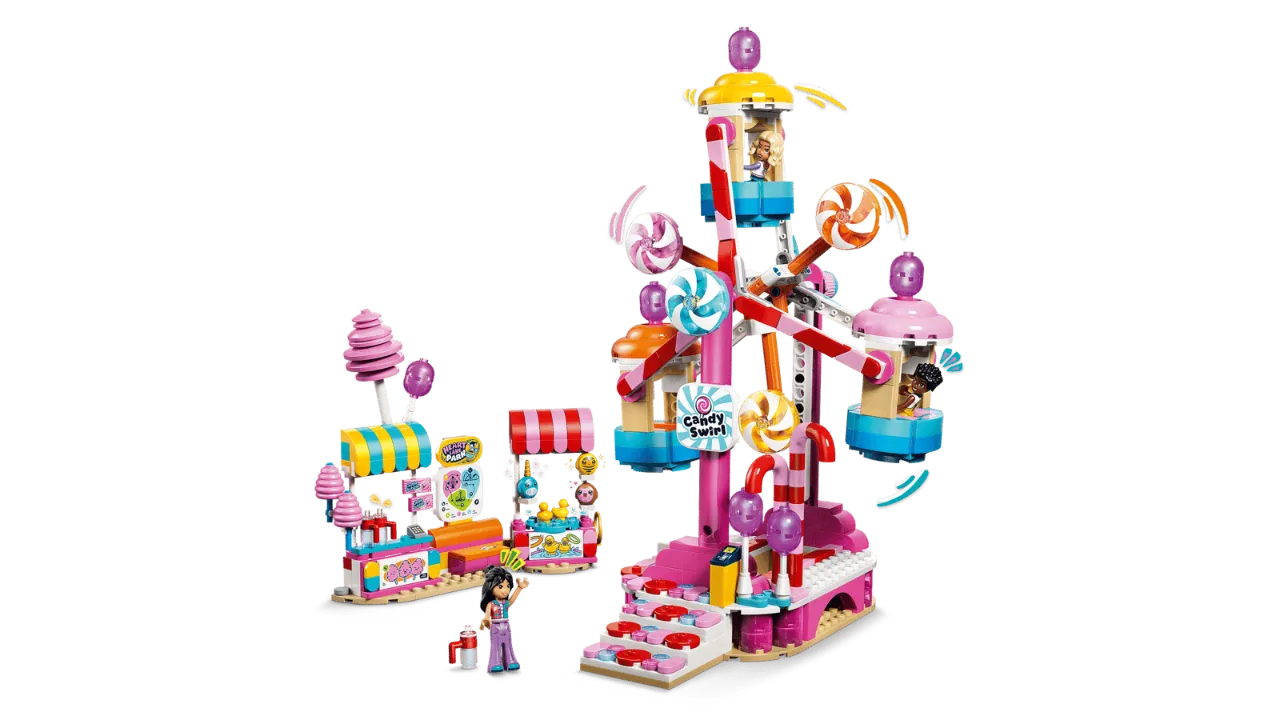 Candy & Cupcake Ferris Wheel, Lego Friends Collection 602 Pieces, 42700