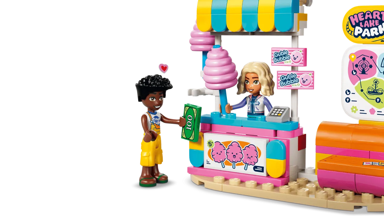 Candy & Cupcake Ferris Wheel, Lego Friends Collection 602 Pieces, 42700