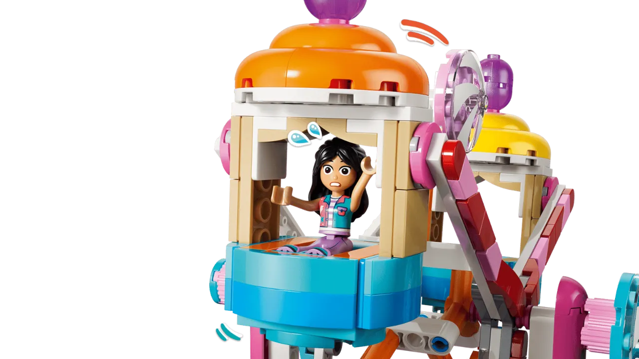 Candy & Cupcake Ferris Wheel, Lego Friends Collection 602 Pieces, 42700
