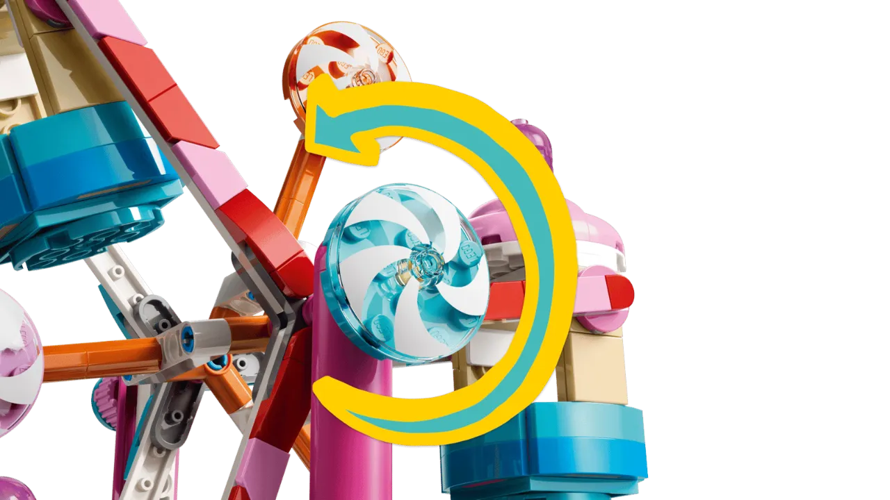 Candy & Cupcake Ferris Wheel, Lego Friends Collection 602 Pieces, 42700