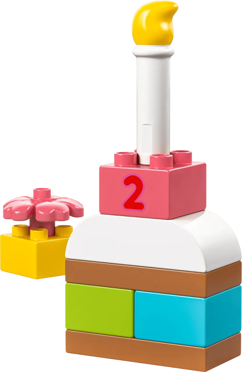 Celebration Cake, For Toddlers 18 Months+, Lego DUPLO Collection 9 Pieces, 30712