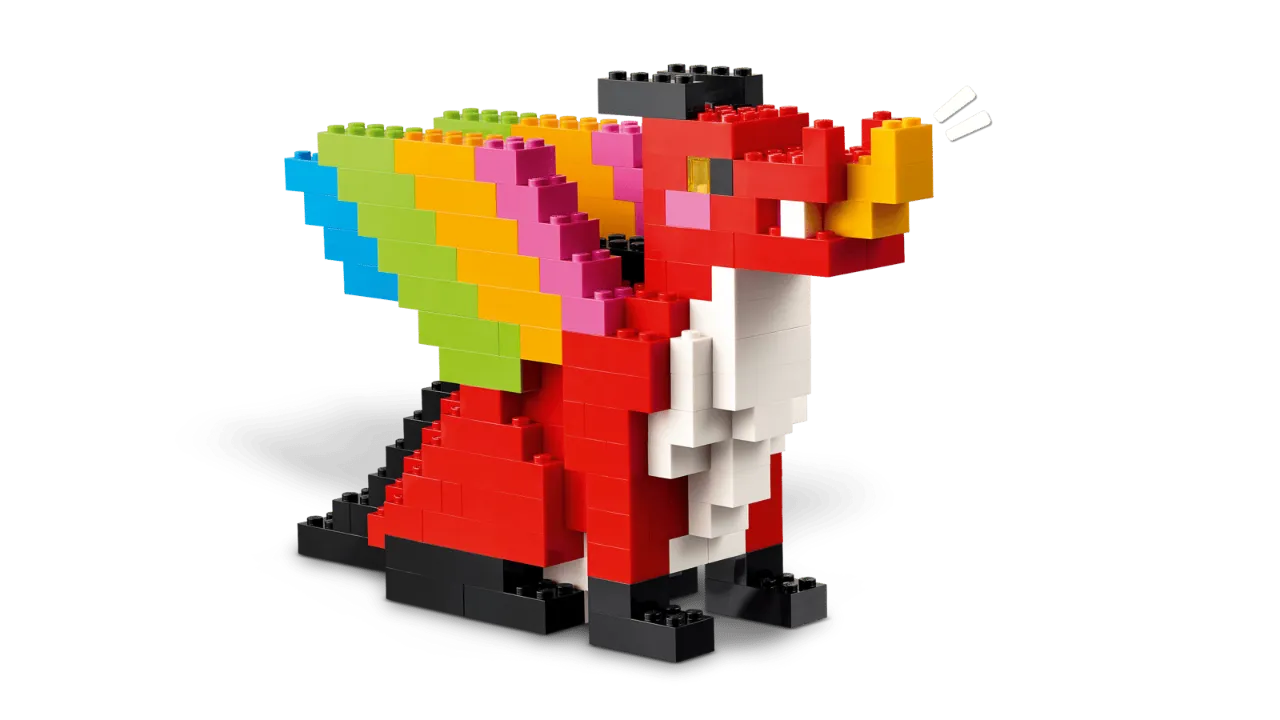 Creative Colorful Bricks For Kids 5+, Lego Classic Collection 820 Pieces, 11045