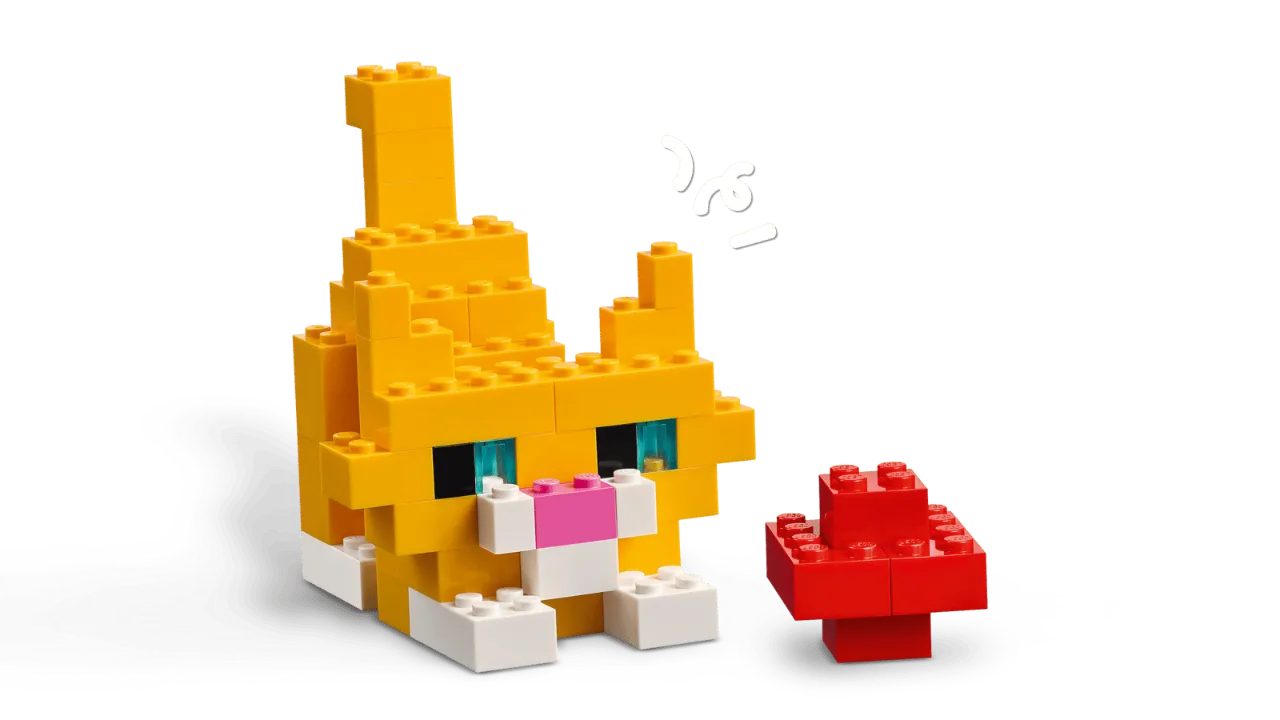 Creative Colorful Bricks For Kids 5+, Lego Classic Collection 820 Pieces, 11045