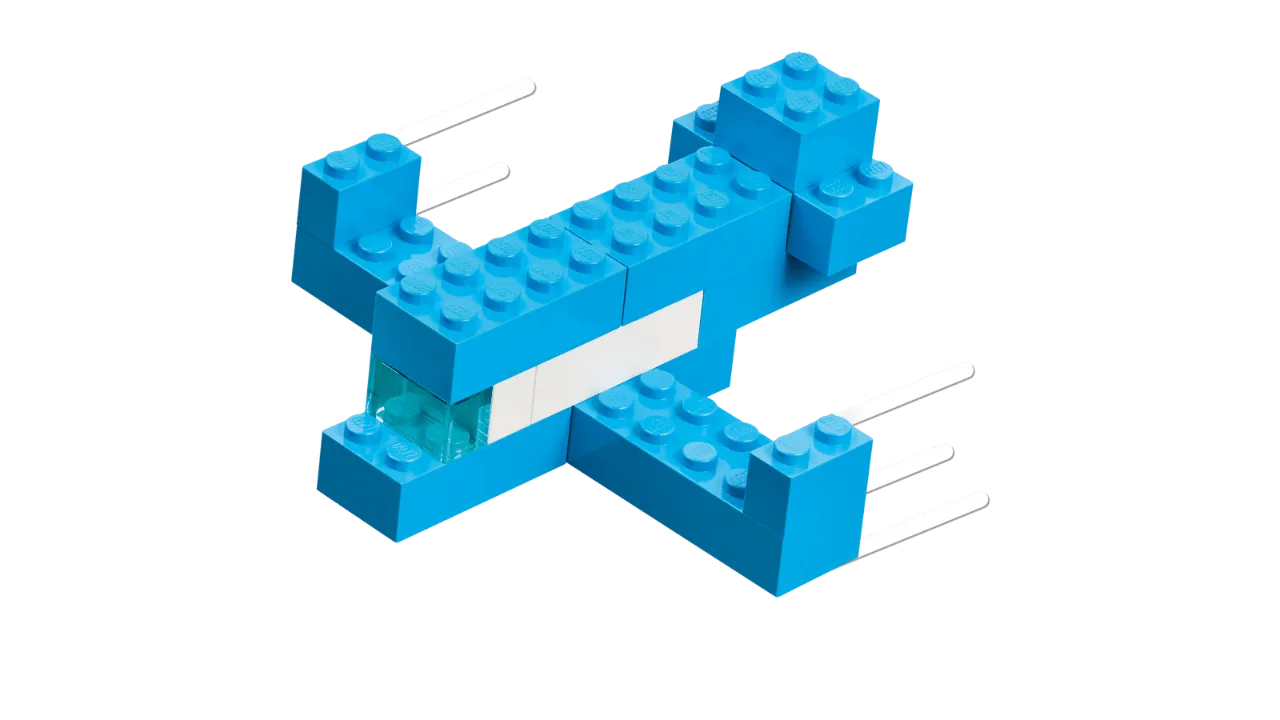 Creative Colorful Bricks For Kids 5+, Lego Classic Collection 820 Pieces, 11045