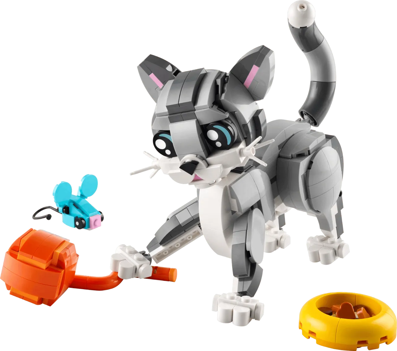 Playful Cat, Lego Creator 3-in-1 31163