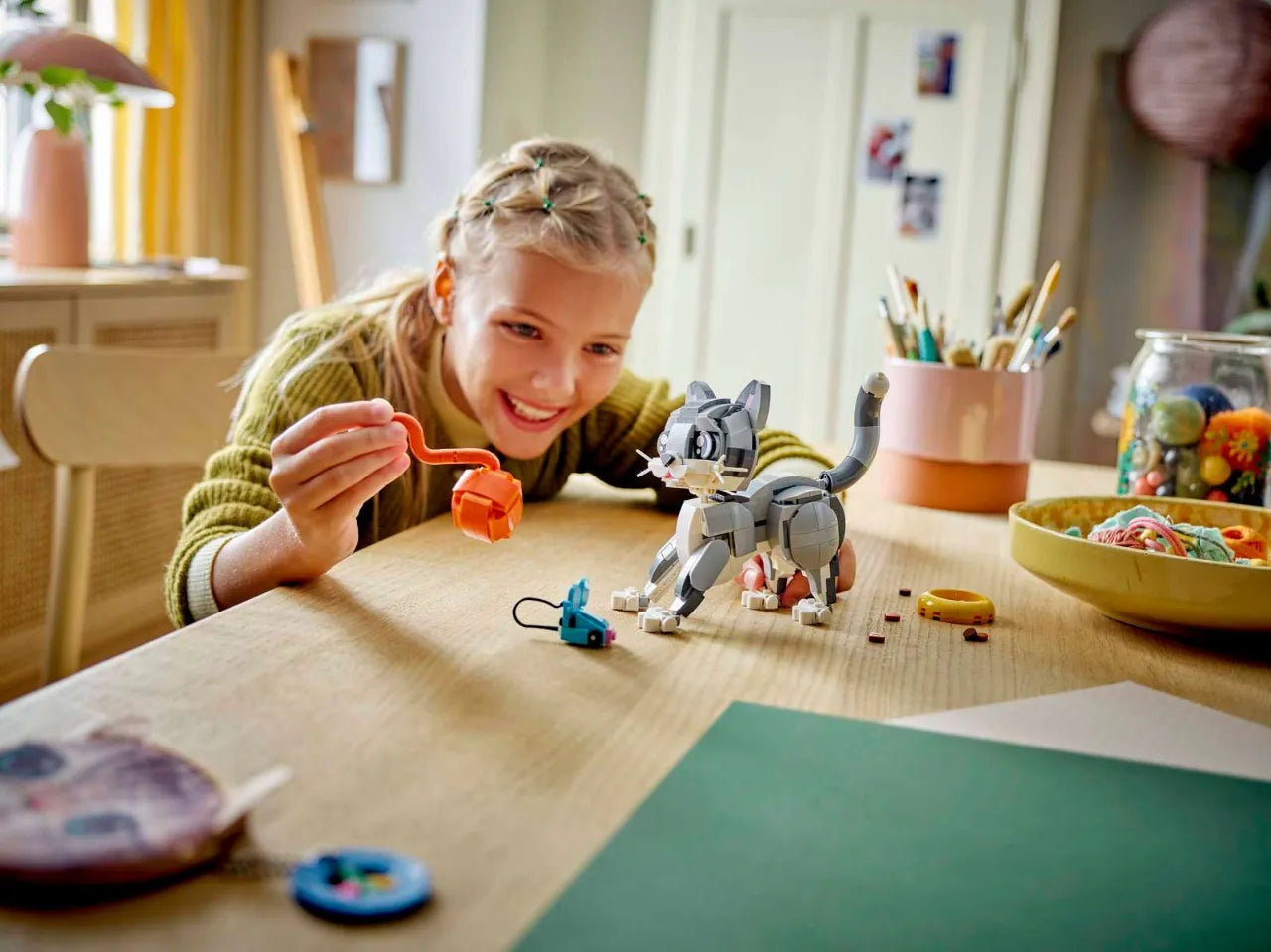 Playful Cat, Lego Creator 3-in-1 31163