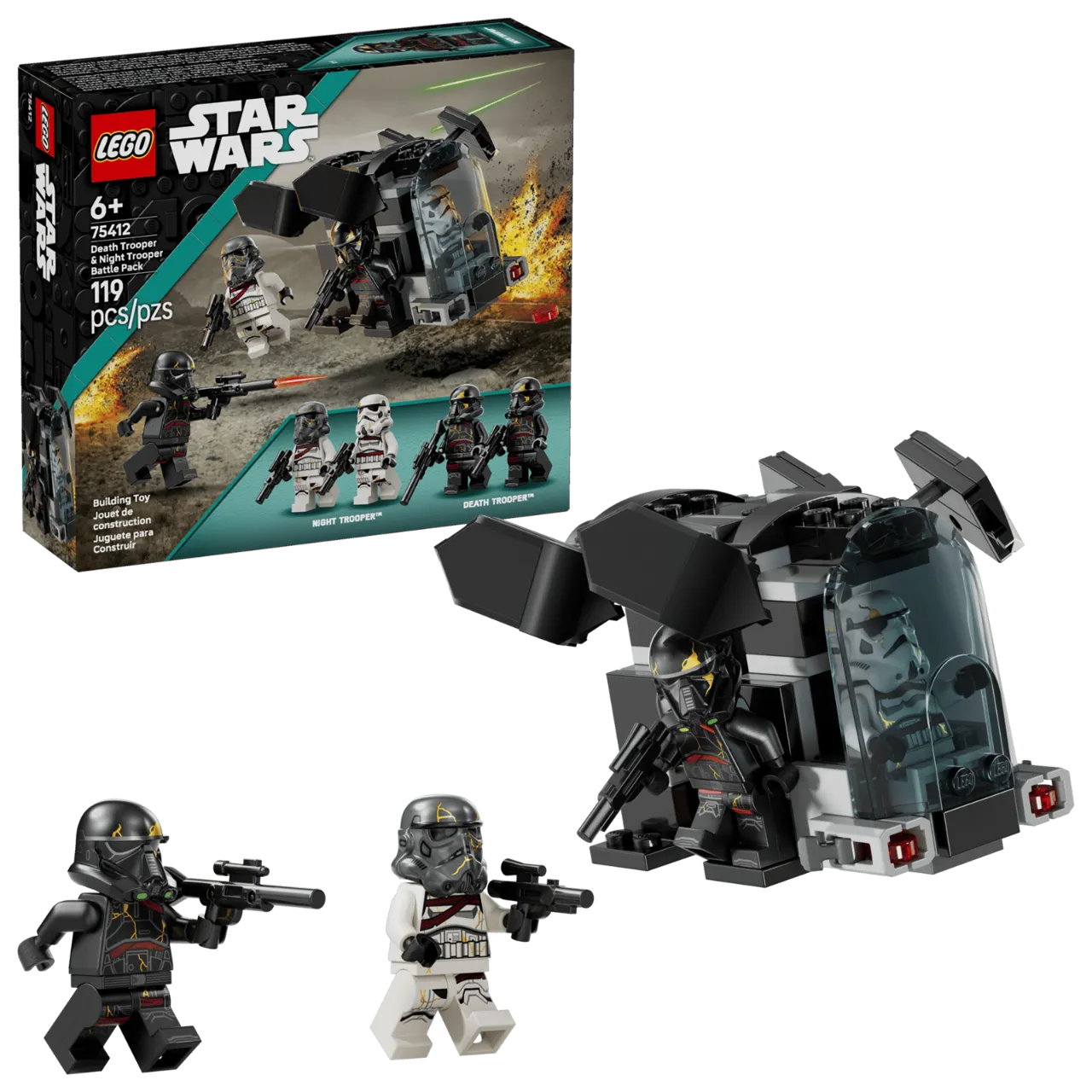 Death Trooper & Night Trooper Battle Pack 5412, Lego Star Wars