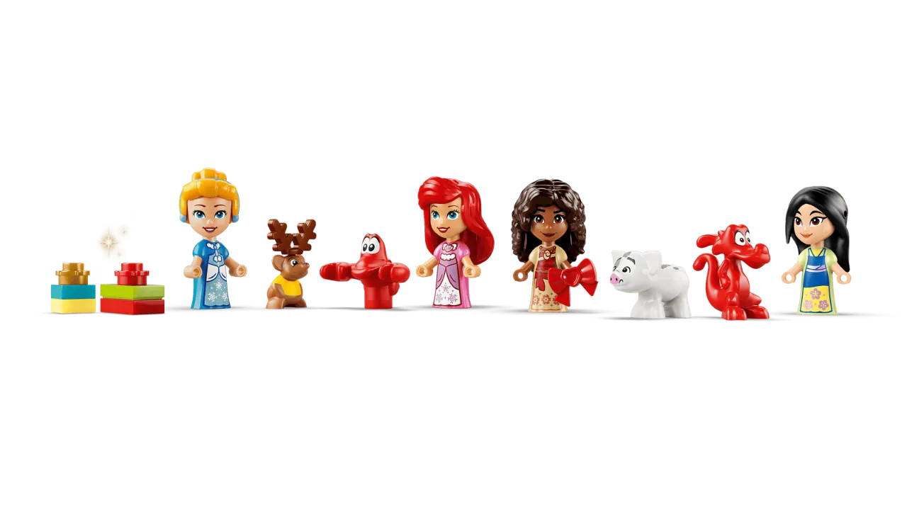 Disney Princess Advent Calendar 2026, Lego Disney Princess Collection 290 Pieces, 43298