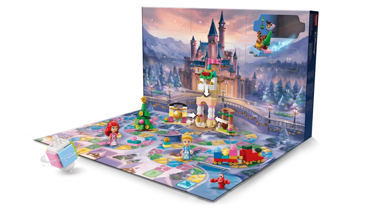 Disney Princess Advent Calendar 2026, Lego Disney Princess Collection 290 Pieces, 43298