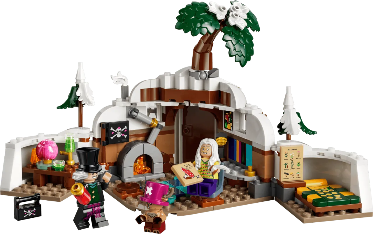 Dr. Hiriluk's Hideout, Lego One Piece Collection 271 Pieces, 75641