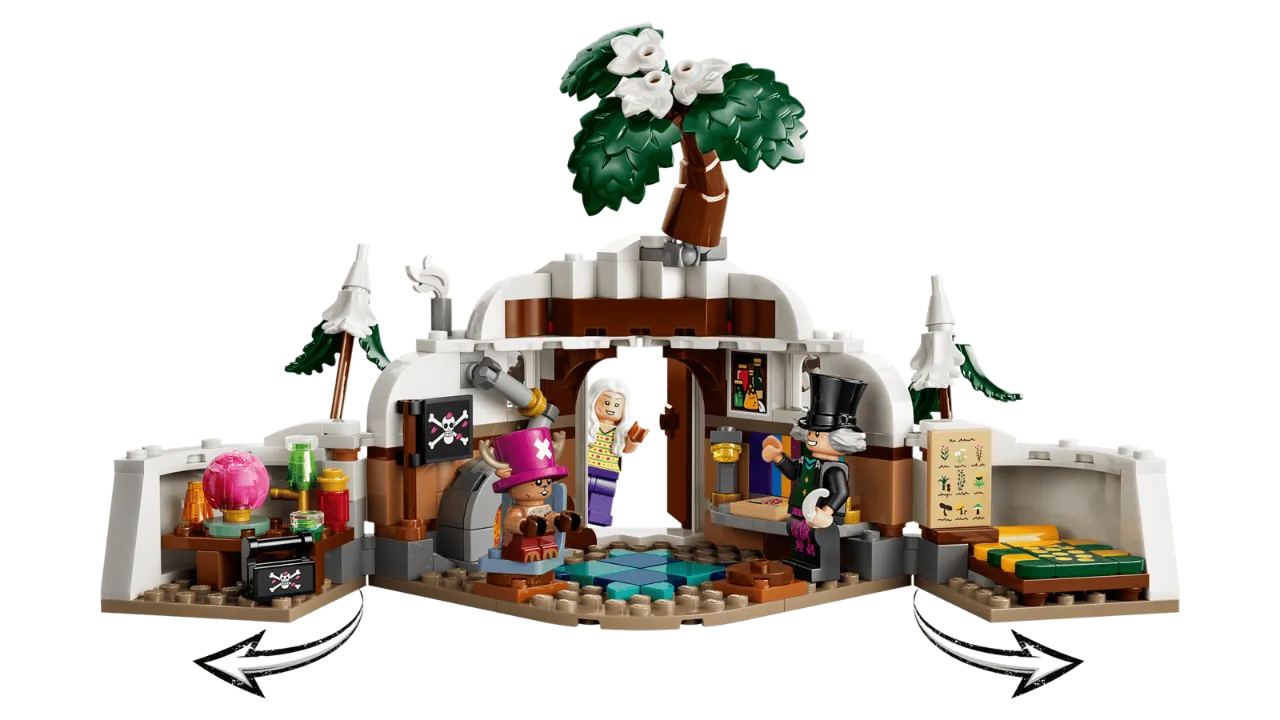 Dr. Hiriluk's Hideout, Lego One Piece Collection 271 Pieces, 75641