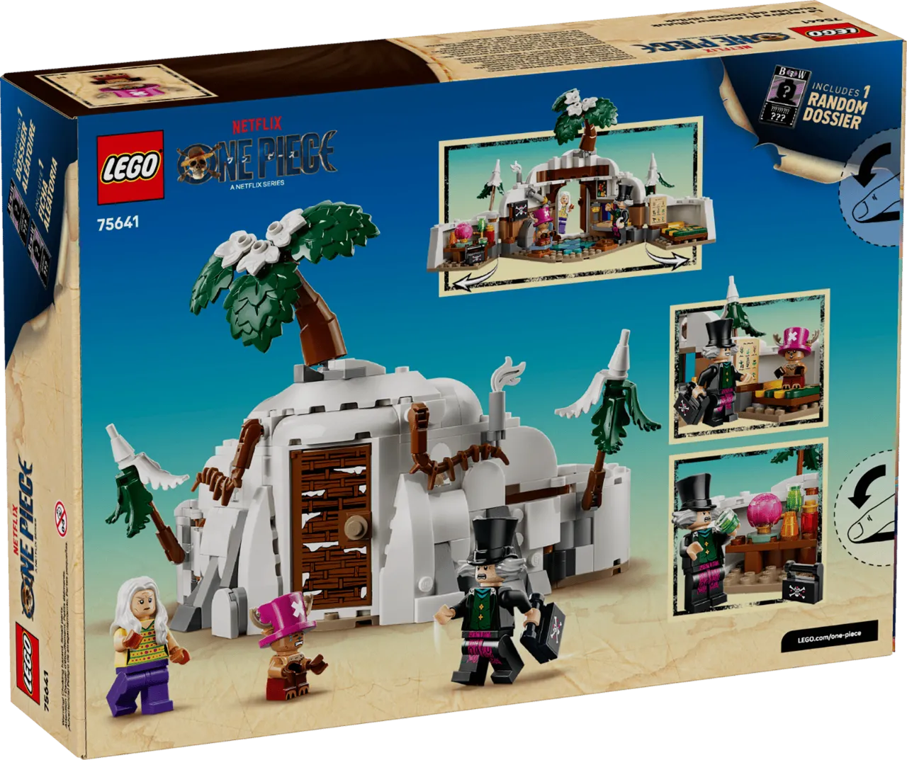 Dr. Hiriluk's Hideout, Lego One Piece Collection 271 Pieces, 75641