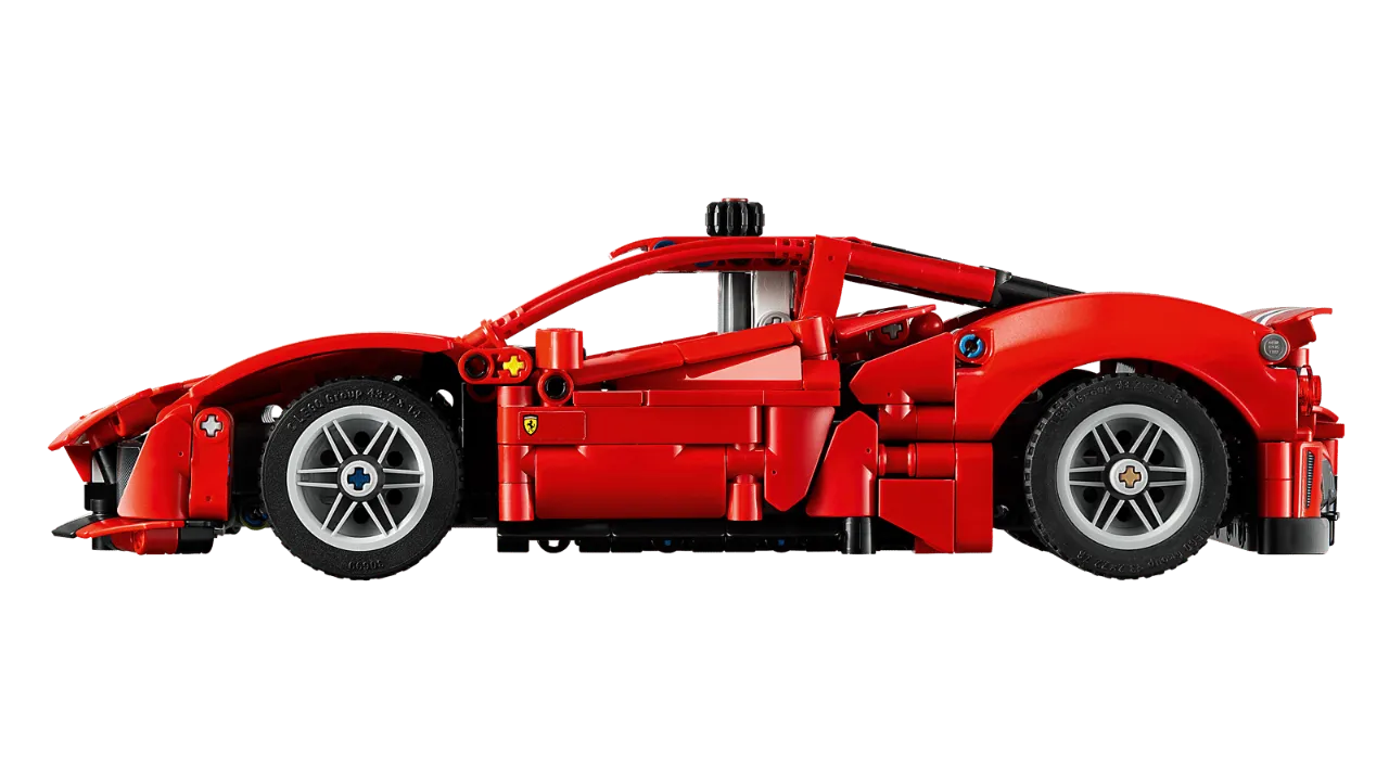 Ferrari 488 Pista Car, Lego Technic Collection 882 Pieces, 42235