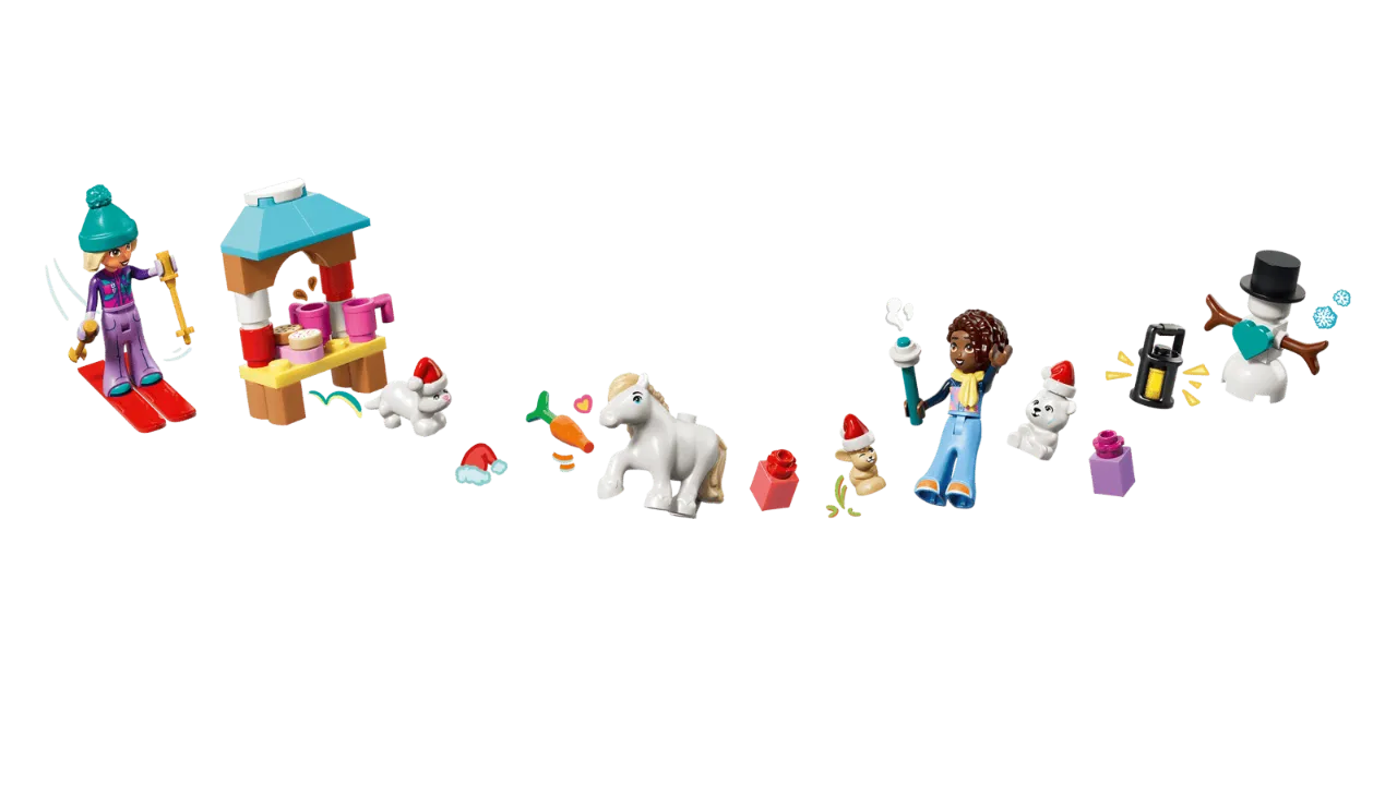 Friends Advent Calendar 2026, Lego Friends Collection 211 Pieces, 42698