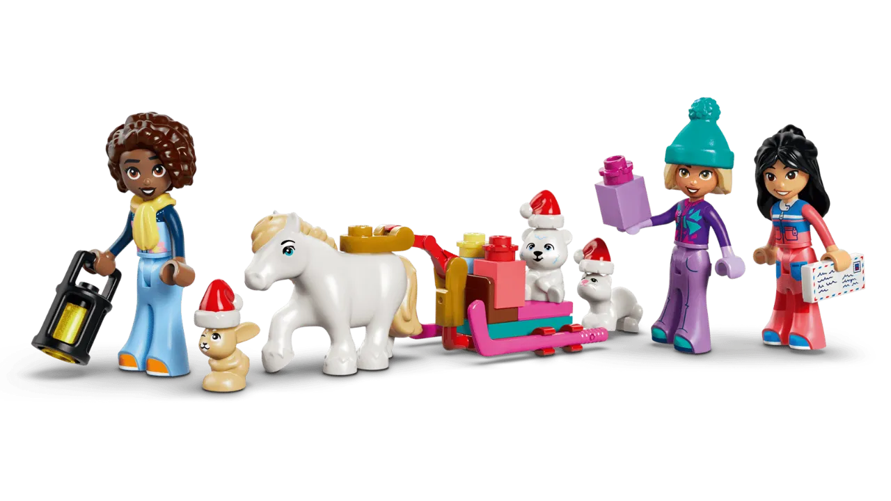 Friends Advent Calendar 2026, Lego Friends Collection 211 Pieces, 42698