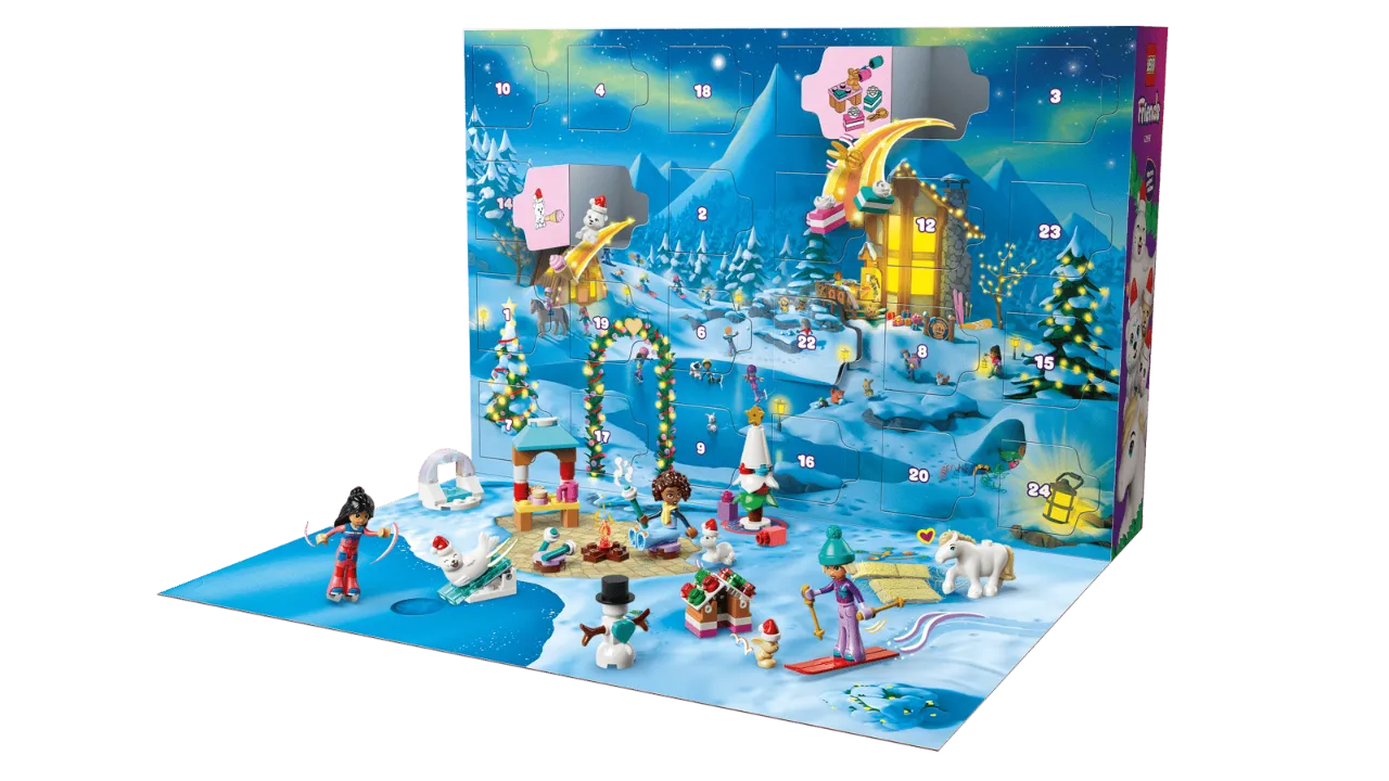 Friends Advent Calendar 2026, Lego Friends Collection 211 Pieces, 42698