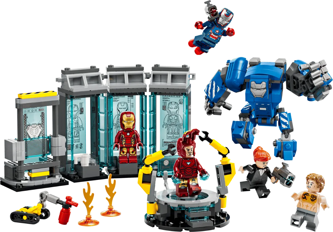 Iron Man's Laboratory: Hall of Armor, Lego Marvel 76315