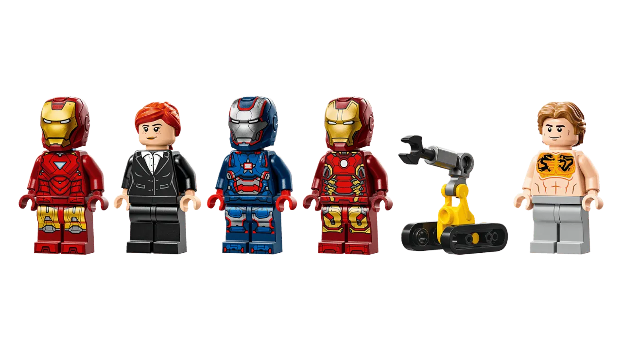 Iron Man's Laboratory: Hall of Armor, Lego Marvel 76315