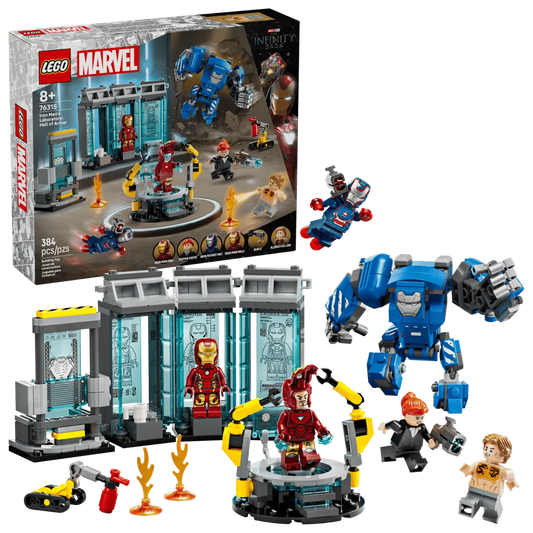 Iron Man's Laboratory: Hall of Armor, Lego Marvel 76315