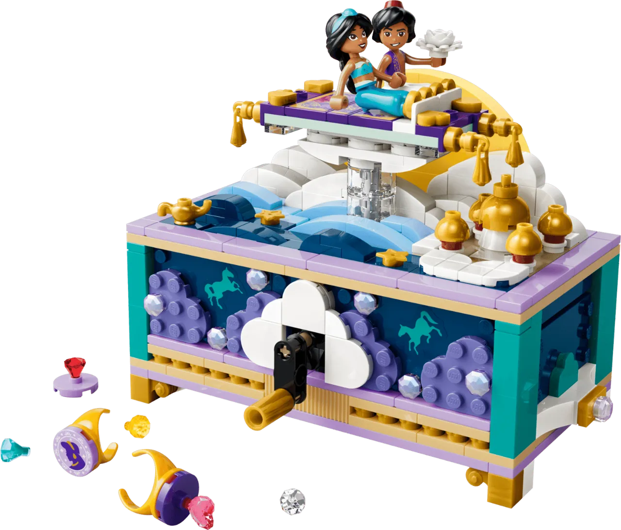Jasmine's Jewelry Box, Lego Disney Princess Collection 458 Pieces, 43295