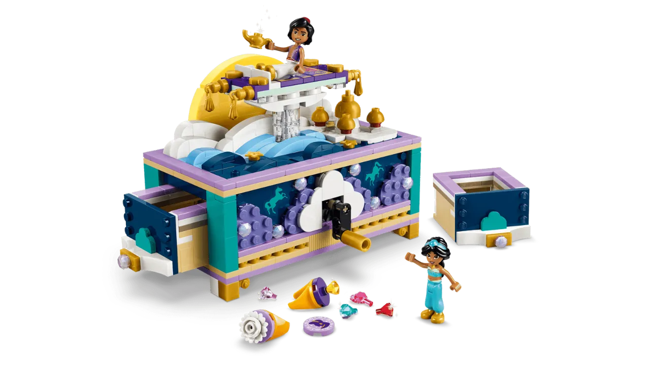 Jasmine's Jewelry Box, Lego Disney Princess Collection 458 Pieces, 43295
