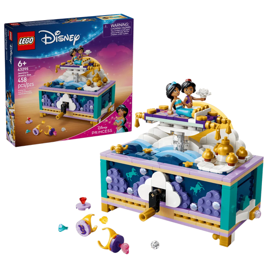 Jasmine's Jewelry Box, Lego Disney Princess Collection 458 Pieces, 43295