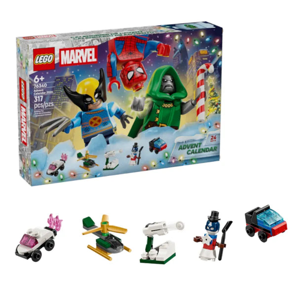 Marvel Advent Calendar 2026, Lego Marvel Collection 317 Pieces, 76340