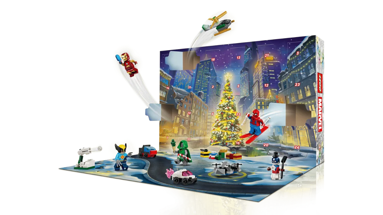Marvel Advent Calendar 2026, Lego Marvel Collection 317 Pieces, 76340