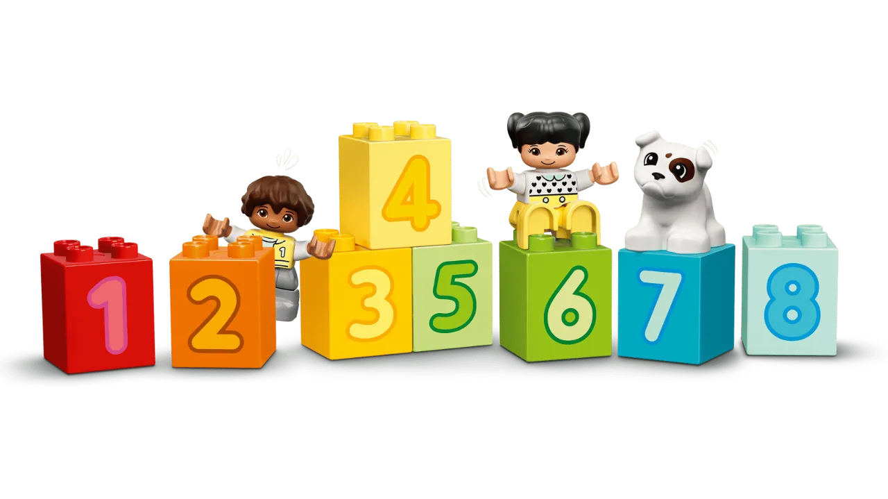 Number Train: Learn to Count 10954, Lego DUPLO