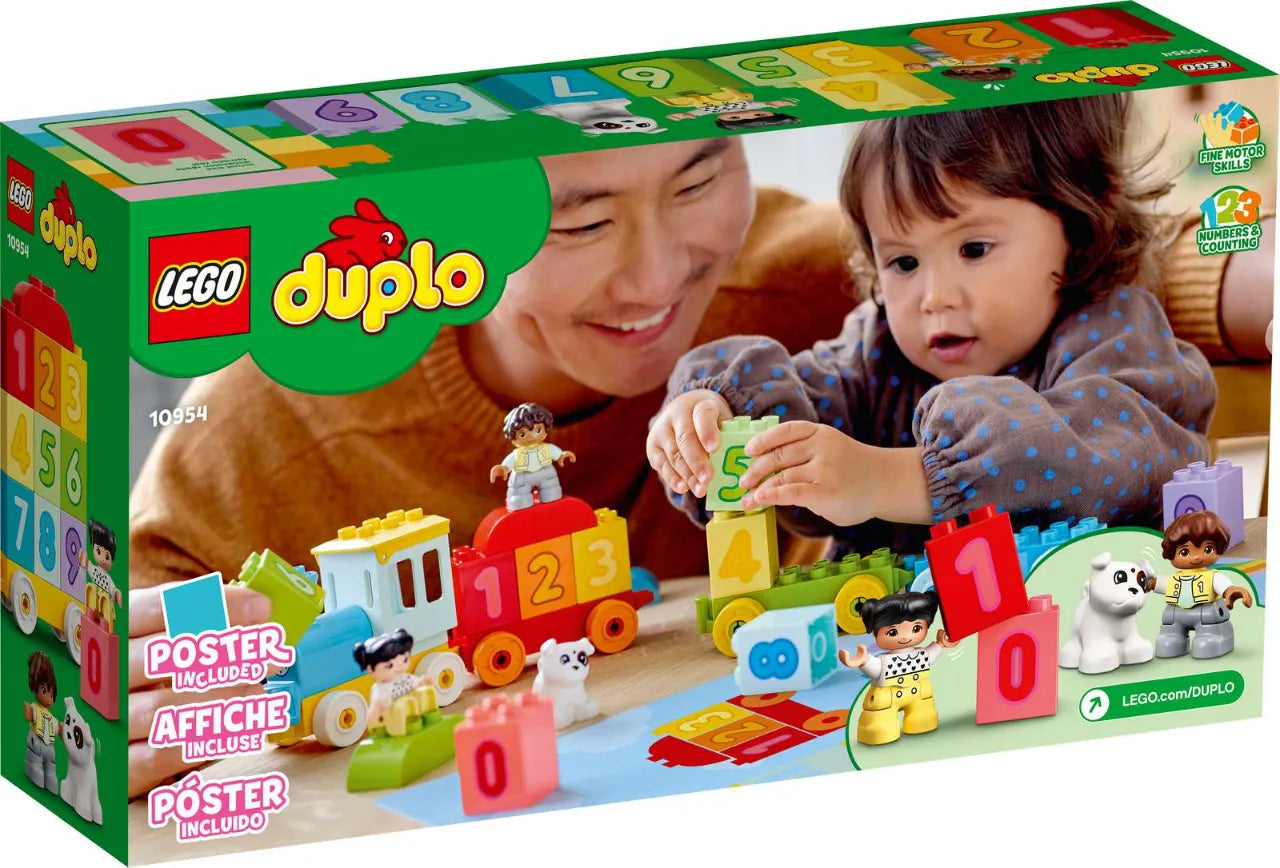 Number Train: Learn to Count 10954, Lego DUPLO
