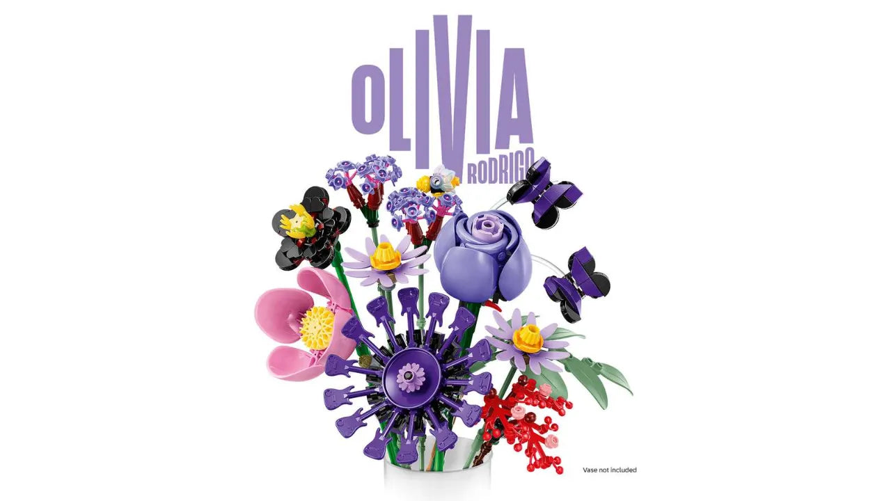 Olivia Rodrigo's Flower Bouquet, Lego Botanicals Collection, 11507