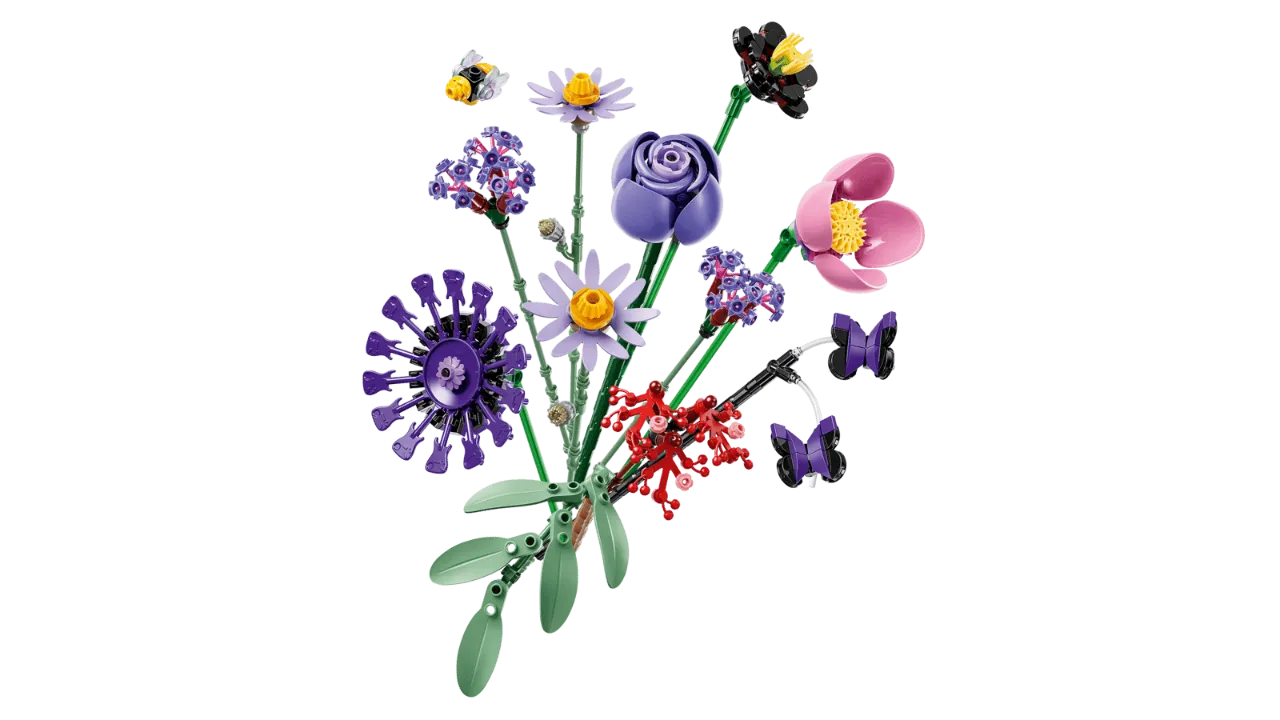 Olivia Rodrigo's Flower Bouquet, Lego Botanicals Collection, 11507