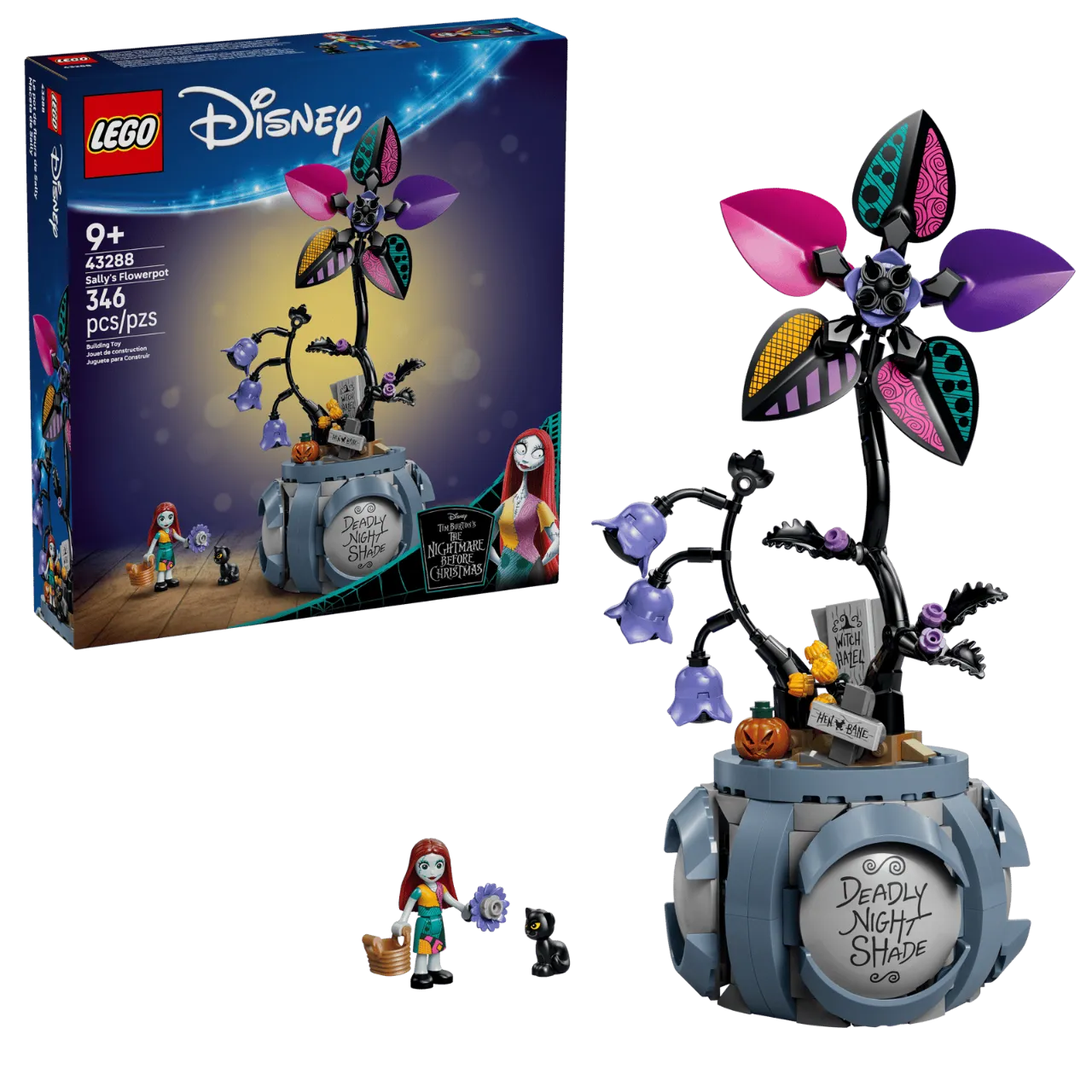 Sally's Flowerpot, Lego Disney 43288