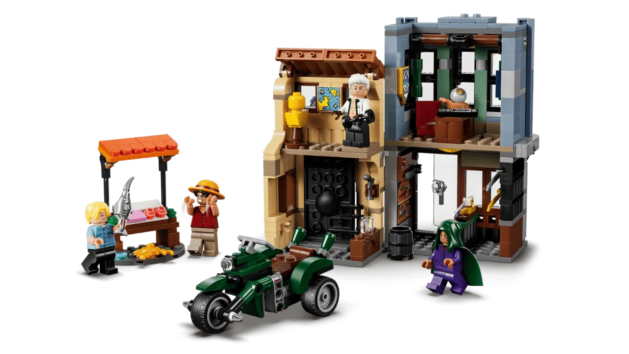 Showdown with Captain Smoker, Lego One Piece Collection 547 Pieces, 75642