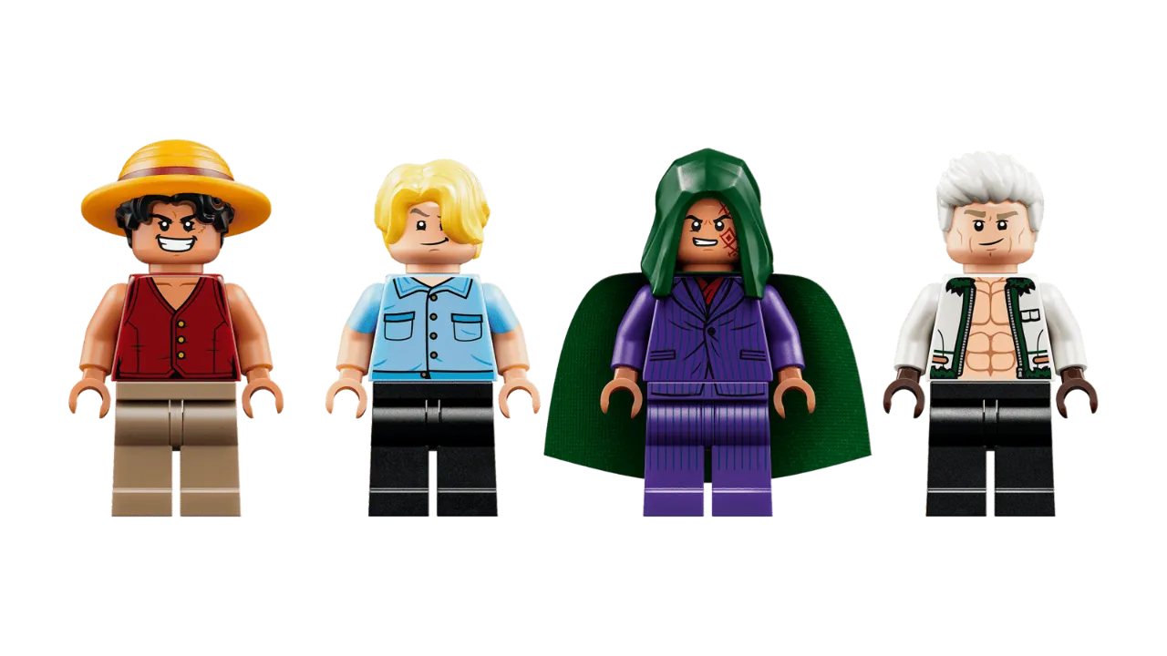 Showdown with Captain Smoker, Lego One Piece Collection 547 Pieces, 75642